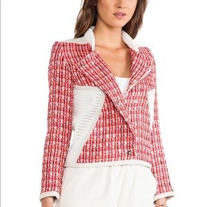 IRO Aubrey Netted Tweed Jacket